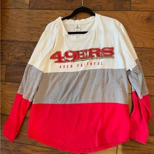 VS 49ers oversized shirt